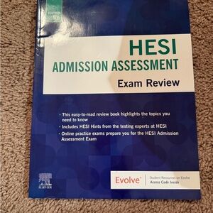 HESI Admission Assessment Exam Review Book